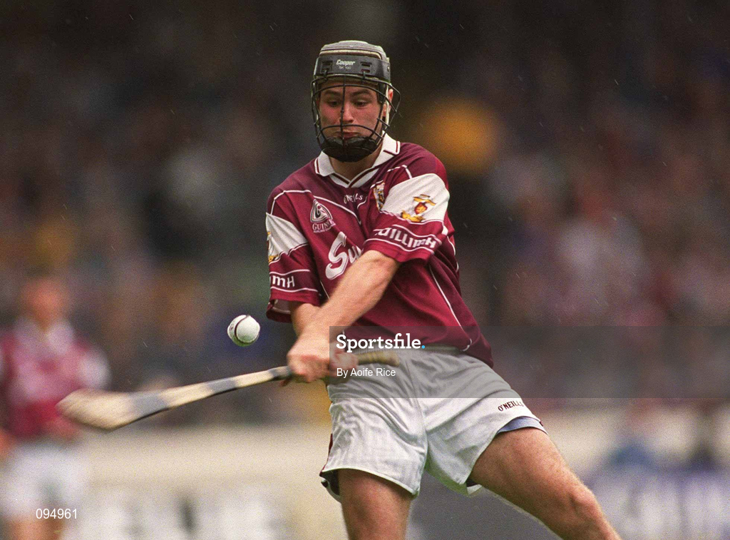 28 July 2002; Richie Murray of Galway during the Guinness All-Ireland Senior Hurling Championship Quarter-Final match between Clare and Galway at Croke Park. Photo by Ray McManus/Sportsfile