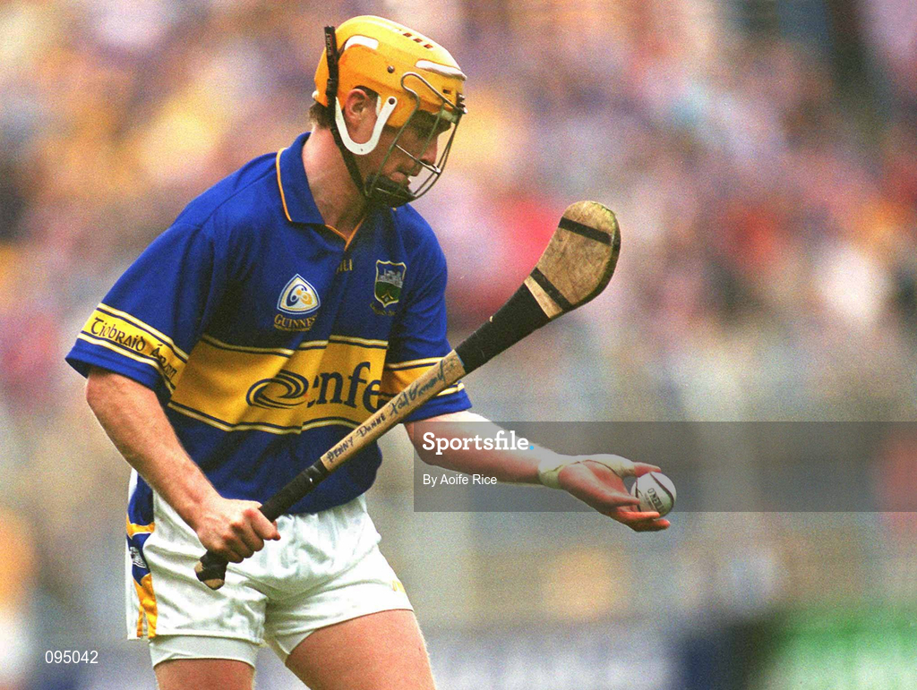 28 July 2002; Paul Ormonde of Tipperary during the All-Ireland Senior Hurling Championship Quarter-Final match between Antrim and Tipperary at Croke Park in Dublin. Photo by Aoife Rice/Sportsfile
