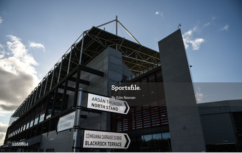 19 July 2017; A general view of signs outside Páirc Ui Chaoimh ahead of Cork County Premier Intermediate Championship match between Blarney and Valley Rovers at Páirc Ui Chaoimh in Co. Cork. Photo by Eóin Noonan/Sportsfile