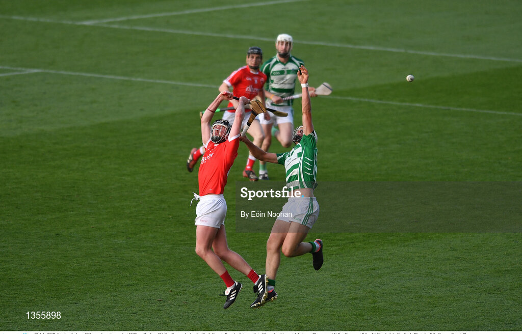 19 July 2017; Stephen Lohan of Blarney in action against William Hurley of Valley Rovers during the Cork County Premier Intermediate Championship match between Blarney and Valley Rovers at Páirc Ui Chaoimh in Co. Cork. Photo by Eóin Noonan/Sportsfile