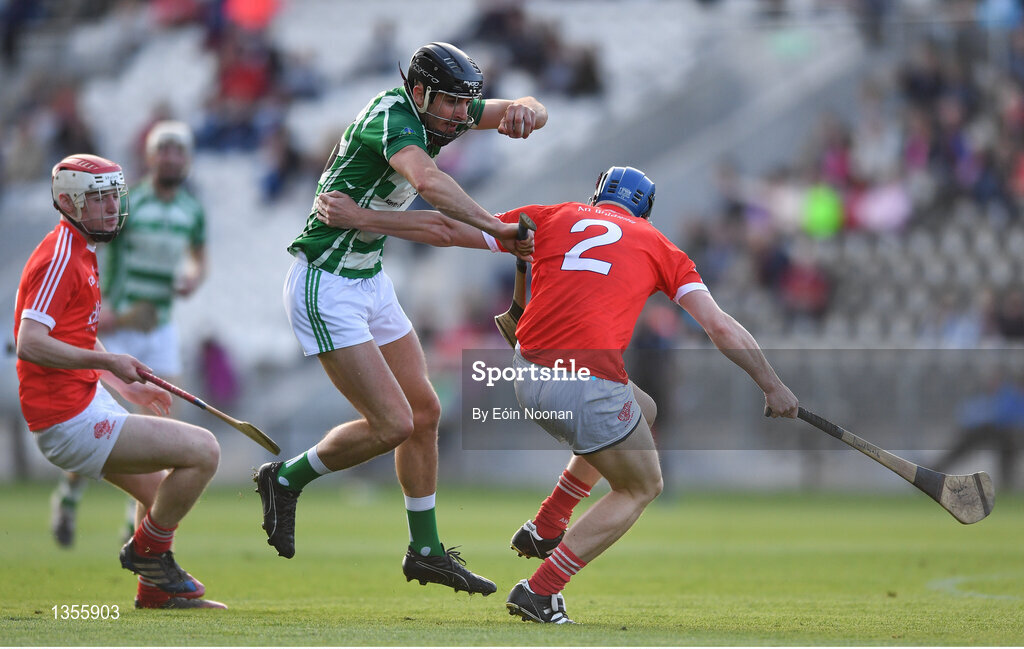 19 July 2017; Jack Walsh of Valley Rovers in action against David Walsh of Blarney during the Cork County Premier Intermediate Championship match between Blarney and Valley Rovers at Páirc Ui Chaoimh in Co. Cork. Photo by Eóin Noonan/Sportsfile