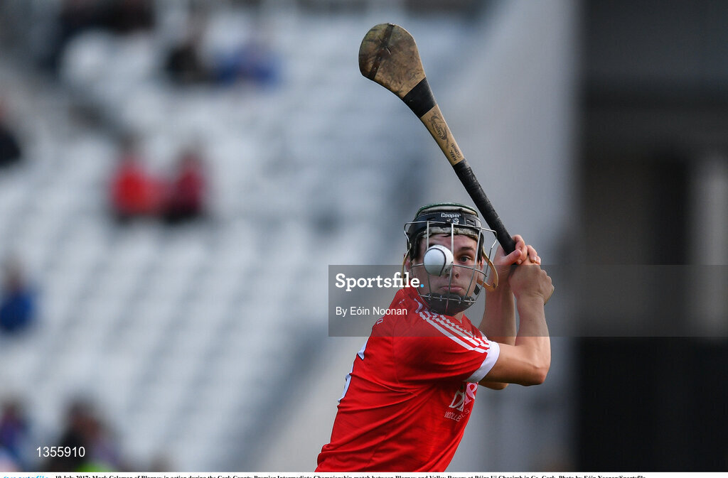 19 July 2017; Mark Coleman of Blarney in action during the Cork County Premier Intermediate Championship match between Blarney and Valley Rovers at Páirc Ui Chaoimh in Co. Cork. Photo by Eóin Noonan/Sportsfile