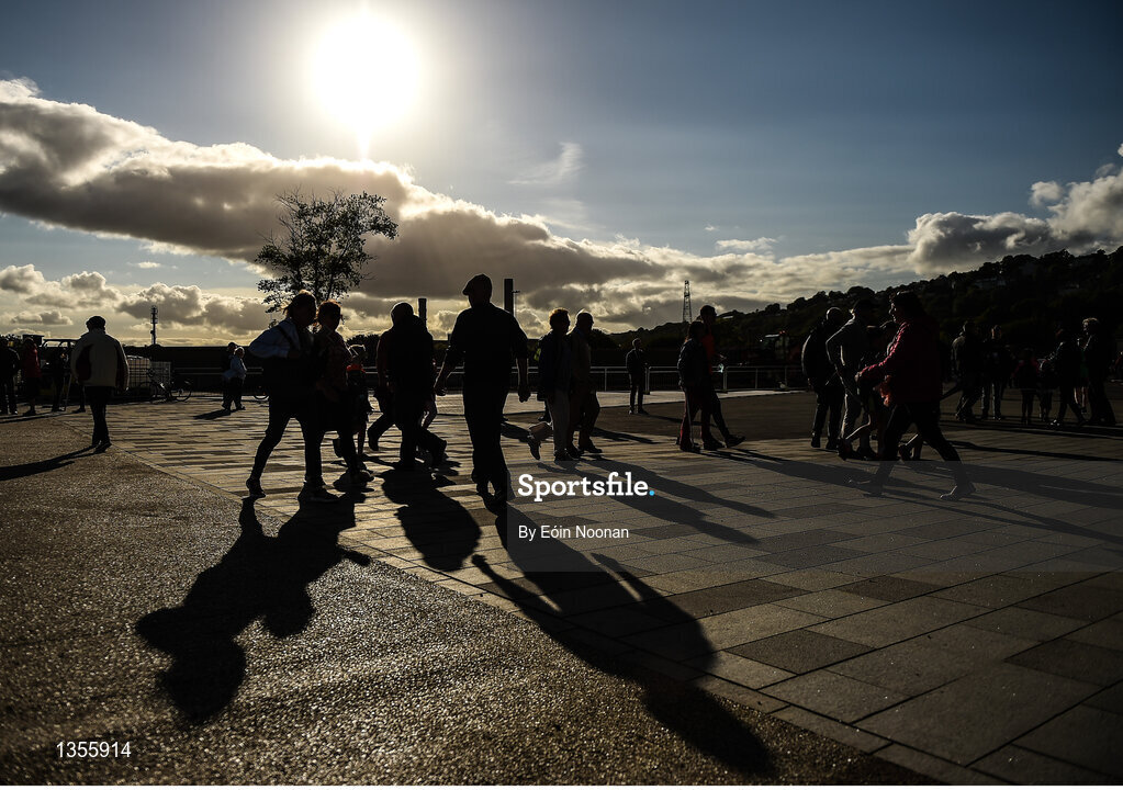 19 July 2017; Spectators make their way into Páirc Ui Chaoimh ahead of the Cork County Premier Intermediate Championship match between Blarney and Valley Rovers at Páirc Ui Chaoimh in Co. Cork. Photo by Eóin Noonan/Sportsfile