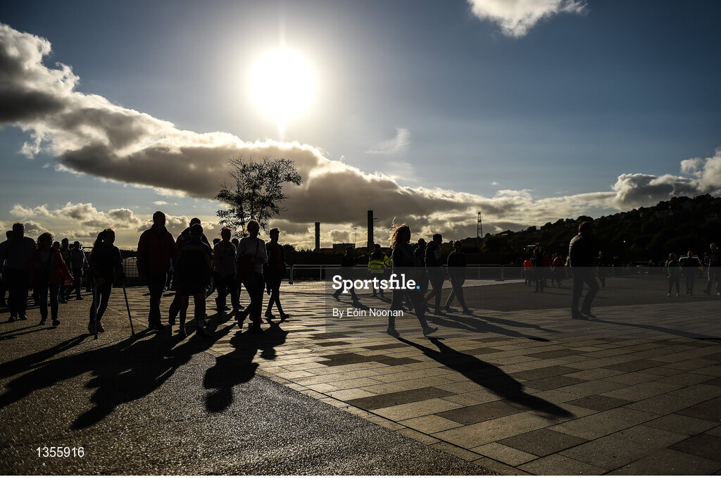19 July 2017; Spectators make their way into Páirc Ui Chaoimh ahead of the Cork County Premier Intermediate Championship match between Blarney and Valley Rovers at Páirc Ui Chaoimh in Co. Cork. Photo by Eóin Noonan/Sportsfile