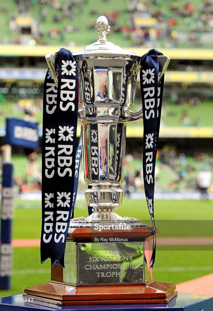 25 February 2012; The Six Nations Championship trophy. RBS Six Nations Rugby Championship, Ireland v Italy, Aviva Stadium, Lansdowne Road, Dublin. Picture credit: Ray McManus / SPORTSFILE
