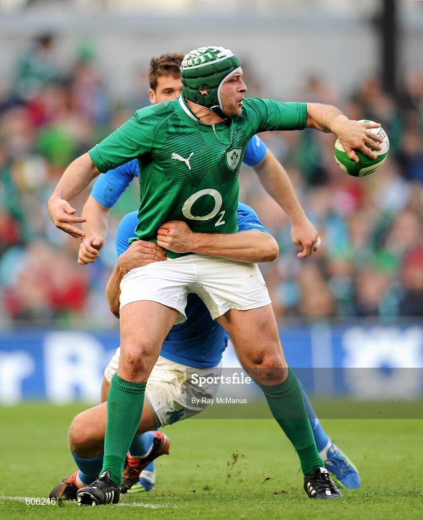 25 February 2012; Rory Best, Ireland. RBS Six Nations Rugby Championship, Ireland v Italy, Aviva Stadium, Lansdowne Road, Dublin. Picture credit: Ray McManus / SPORTSFILE