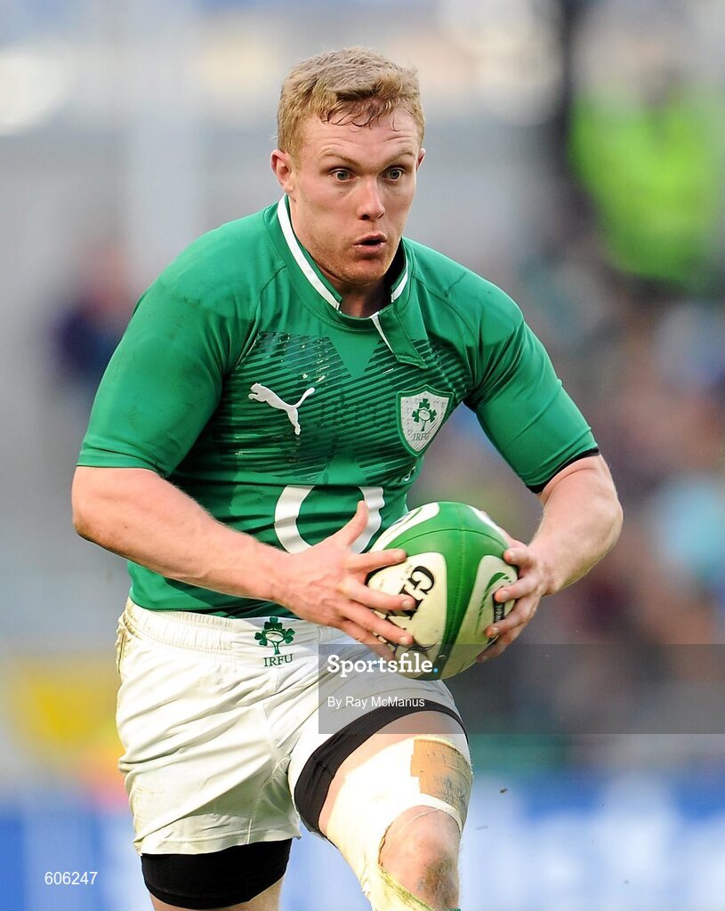 25 February 2012; Keith Earls, Ireland. RBS Six Nations Rugby Championship, Ireland v Italy, Aviva Stadium, Lansdowne Road, Dublin. Picture credit: Ray McManus / SPORTSFILE