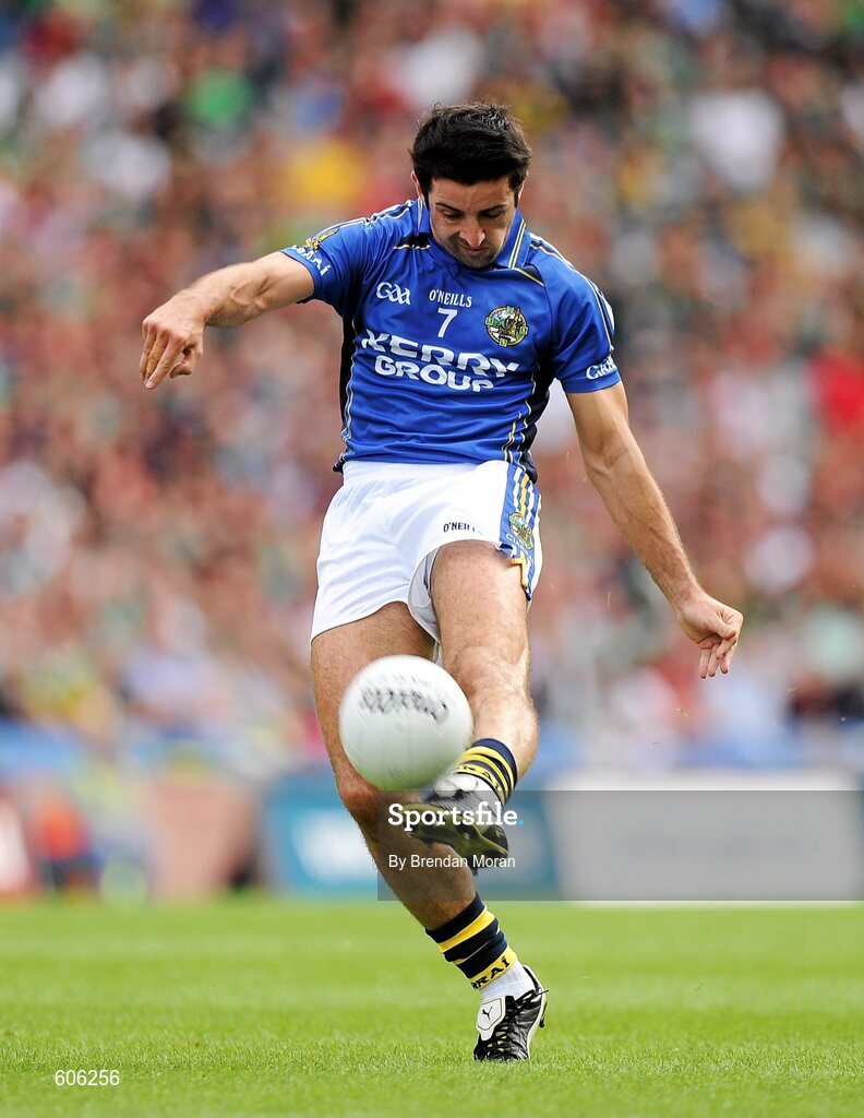 21 August 2011; Aidan O'Mahony, Kerry. GAA Football All-Ireland Senior Championship Semi-Final, Mayo v Kerry, Croke Park, Dublin. Picture credit: Brendan Moran / SPORTSFILE