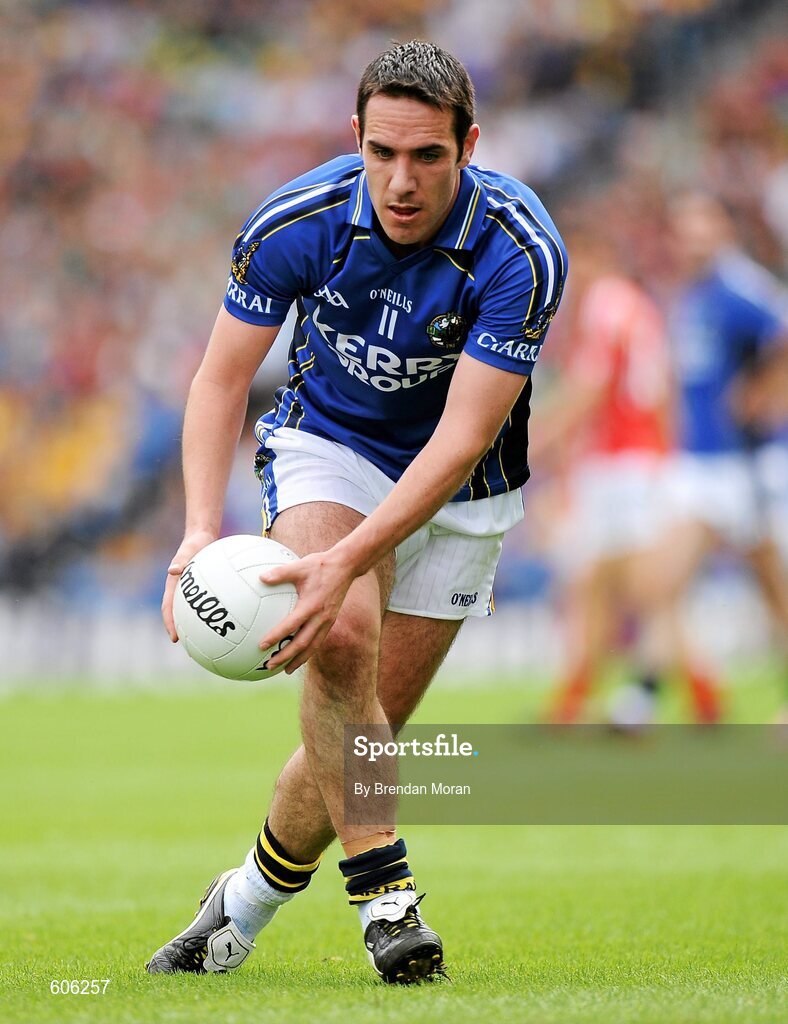 21 August 2011; Declan O'Sullivan, Kerry. GAA Football All-Ireland Senior Championship Semi-Final, Mayo v Kerry, Croke Park, Dublin. Picture credit: Brendan Moran / SPORTSFILE