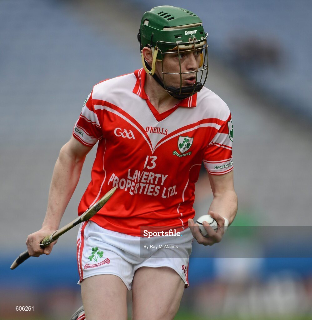 17 March 2012; Brendan McCarry, Loughgiel Shamrocks. AIB GAA Hurling All-Ireland Senior Club Championship Final, Coolderry, Offaly, v Loughgiel Shamrocks, Antrim, Croke Park, Dublin. Picture credit: Ray McManus / SPORTSFILE