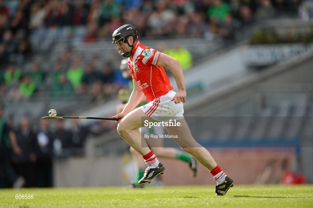 17 March 2012; Paul Gillan, Loughgiel Shamrocks. AIB GAA Hurling All-Ireland Senior Club Championship Final, Coolderry, Offaly, v Loughgiel Shamrocks, Antrim, Croke Park, Dublin. Picture credit: Ray McManus / SPORTSFILE