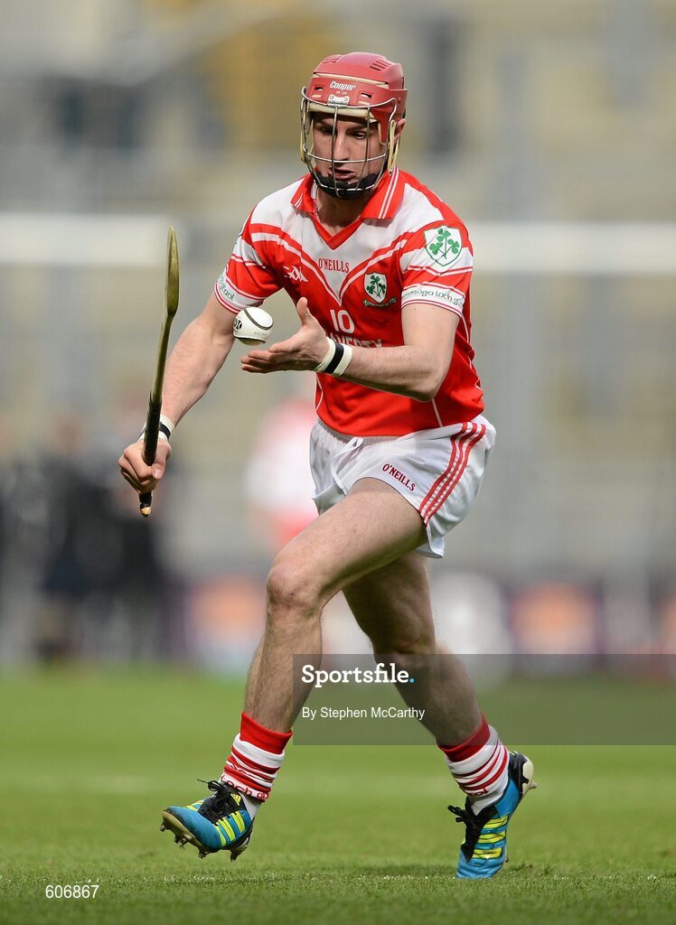 17 March 2012; Liam Watson, Loughgiel Shamrocks. AIB GAA Hurling All-Ireland Senior Club Championship Final, Coolderry, Offaly, v Loughgiel Shamrocks, Antrim. Croke Park, Dublin. Picture credit: Stephen McCarthy / SPORTSFILE