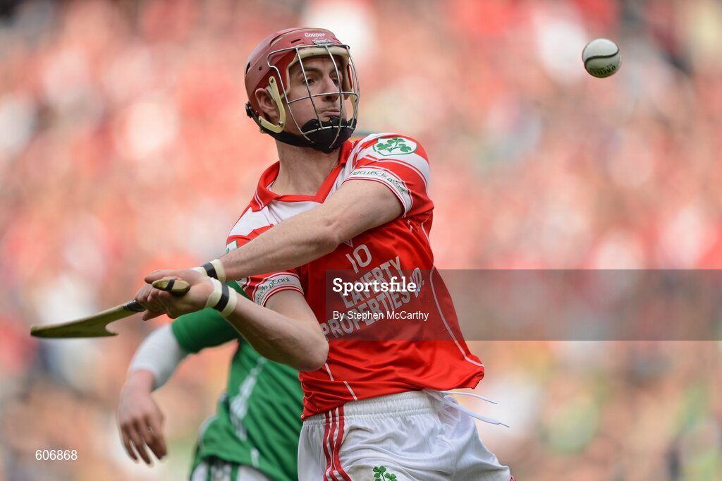 17 March 2012; Liam Watson, Loughgiel Shamrocks. AIB GAA Hurling All-Ireland Senior Club Championship Final, Coolderry, Offaly, v Loughgiel Shamrocks, Antrim. Croke Park, Dublin. Picture credit: Stephen McCarthy / SPORTSFILE