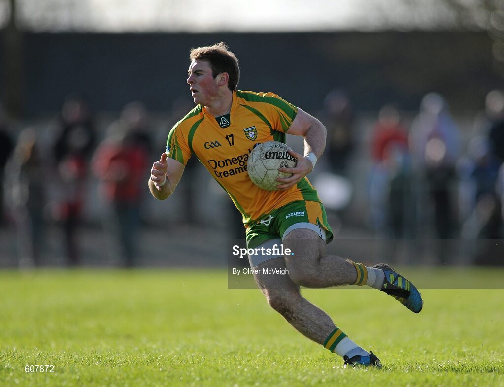 18 March 2012; Dermot Molloy, Donegal. Allianz Football League, Division 1, Round 5, Donegal v Mayo, Fr. Tierney Park, Ballyshannon, Donegal. Picture credit: Oliver McVeigh / SPORTSFILE