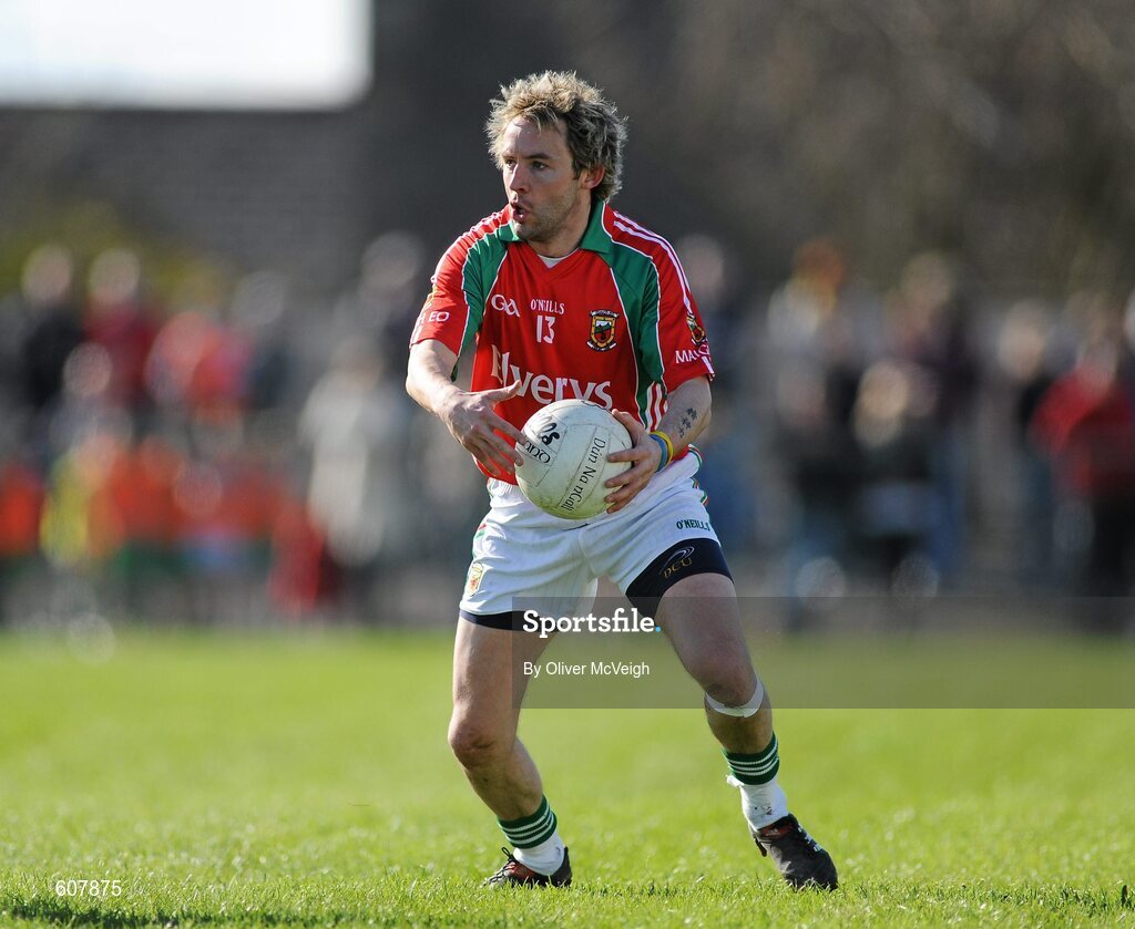 18 March 2012; Conor Mortimer, Mayo. Allianz Football League, Division 1, Round 5, Donegal v Mayo, Fr. Tierney Park, Ballyshannon, Donegal. Picture credit: Oliver McVeigh / SPORTSFILE