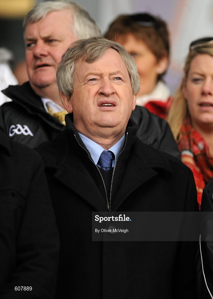 19 March 2012; Ard Stiúrthóir of the GAA Páraic Duffy. MacRory Cup Final, St. Patrick’s, Maghera v St. Michael’s, Enniskillen, Bessbrook, Morgan Athletic Grounds, Armagh. Picture credit: Oliver McVeigh / SPORTSFILE