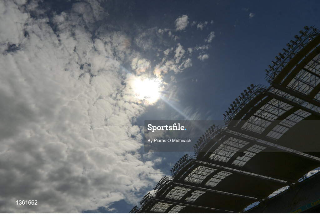 29 July 2017; A general view of the roof of the Hogan Stand before the GAA Football All-Ireland Senior Championship Round 4B match between Down and Monaghan at Croke Park in Dublin. Photo by Piaras Ó Mídheach/Sportsfile