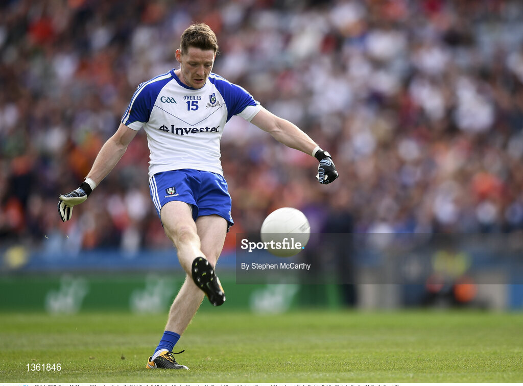29 July 2017; Conor McManus of Monaghan during the GAA Football All-Ireland Senior Championship Round 4B match between Down and Monaghan at Croke Park in Dublin. Photo by Stephen McCarthy/Sportsfile