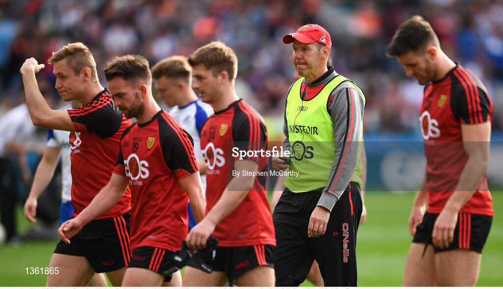 29 July 2017; Down manager Eamonn Burns following the GAA Football All-Ireland Senior Championship Round 4B match between Down and Monaghan at Croke Park in Dublin. Photo by Stephen McCarthy/Sportsfile