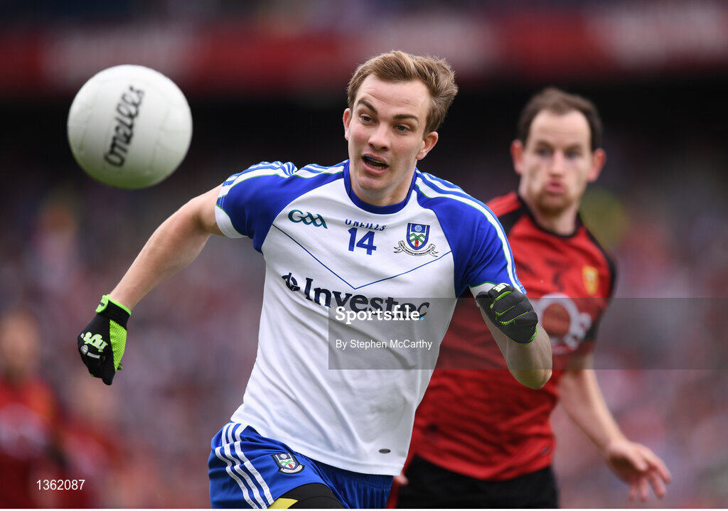 29 July 2017; Jack McCarron of Monaghan during the GAA Football All-Ireland Senior Championship Round 4B match between Down and Monaghan at Croke Park in Dublin. Photo by Stephen McCarthy/Sportsfile