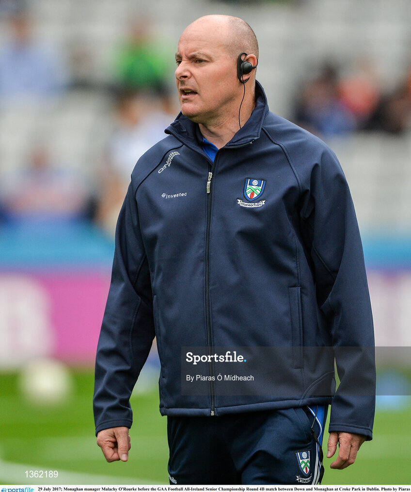 29 July 2017; Monaghan manager Malachy O'Rourke before the GAA Football All-Ireland Senior Championship Round 4B match between Down and Monaghan at Croke Park in Dublin. Photo by Piaras Ó Mídheach/Sportsfile