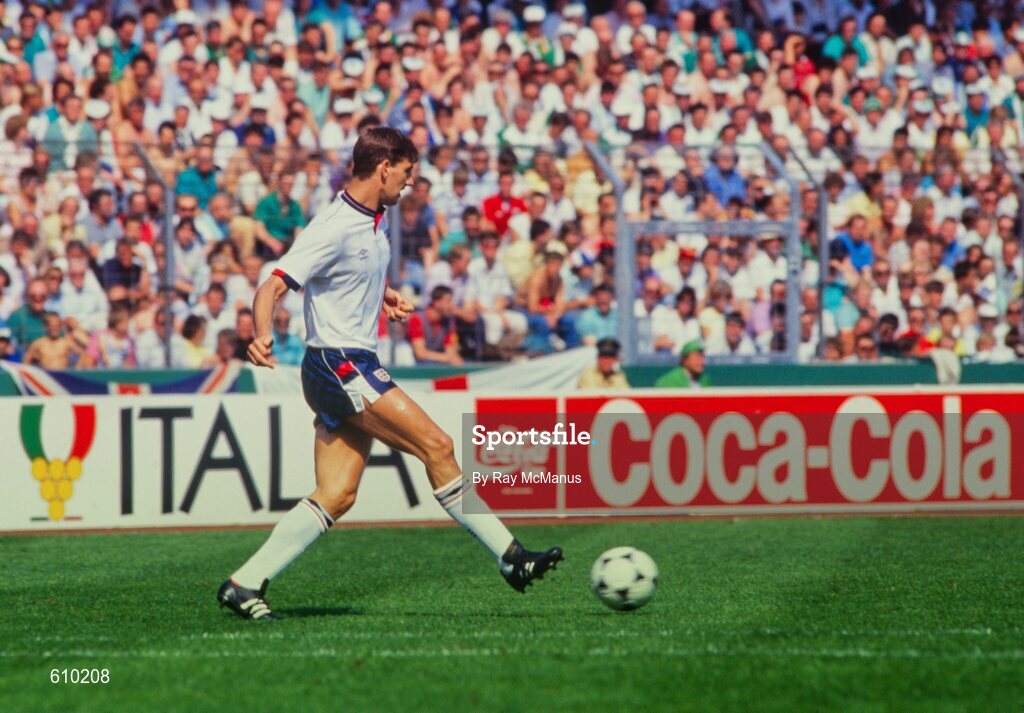 12 June 1988; Tony Adams of England during the UEFA European Football Championship Finals Group B match between England and Republic of Ireland at Neckarstadion in Stuttgart, Germany. Photo by Ray McManus/Sportsfile