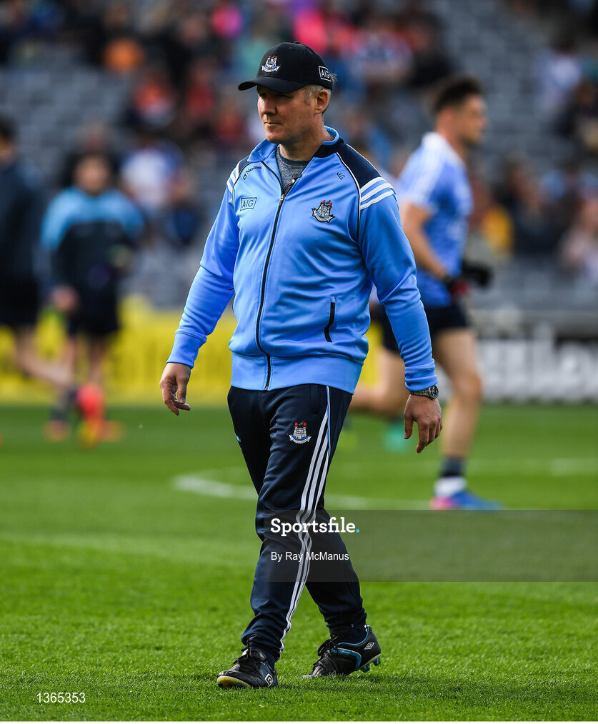 5 August 2017; Dublin manager Jim Gavin ahead of the GAA Football All-Ireland Senior Championship Quarter-Final match between Dublin and Monaghan at Croke Park in Dublin. Photo by Ray McManus/Sportsfile