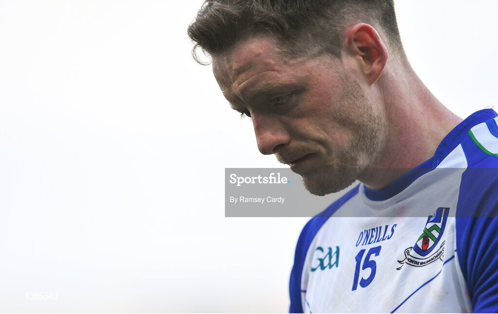 5 August 2017; Conor McManus of Monaghan following his side's defeat in the GAA Football All-Ireland Senior Championship Quarter-Final match between Dublin and Monaghan at Croke Park in Dublin. Photo by Ramsey Cardy/Sportsfile