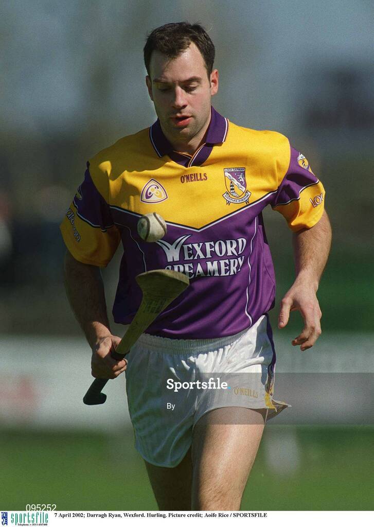 7 April 2002; Darragh Ryan, Wexford. Hurling. Picture credit; Aoife Rice / SPORTSFILE