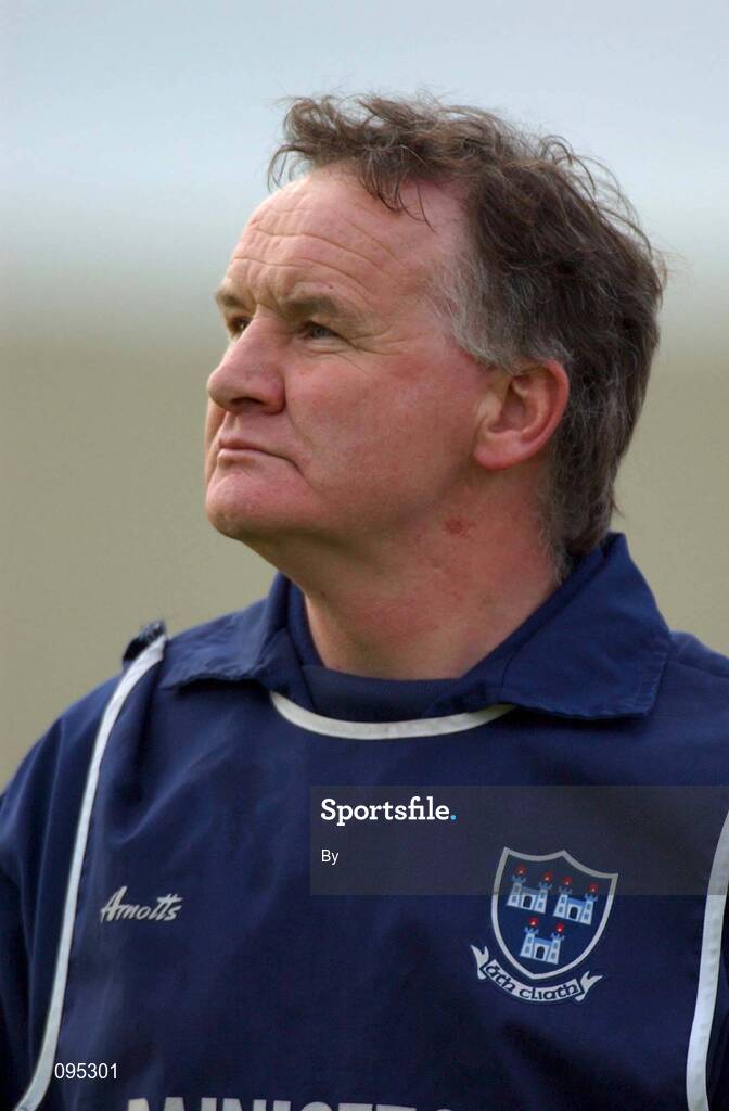 30 July 2002; Tommy Naughton, Dublin U-21 manager. Hurling. Picture credit; Brendan Moran / SPORTSFILE *EDI*