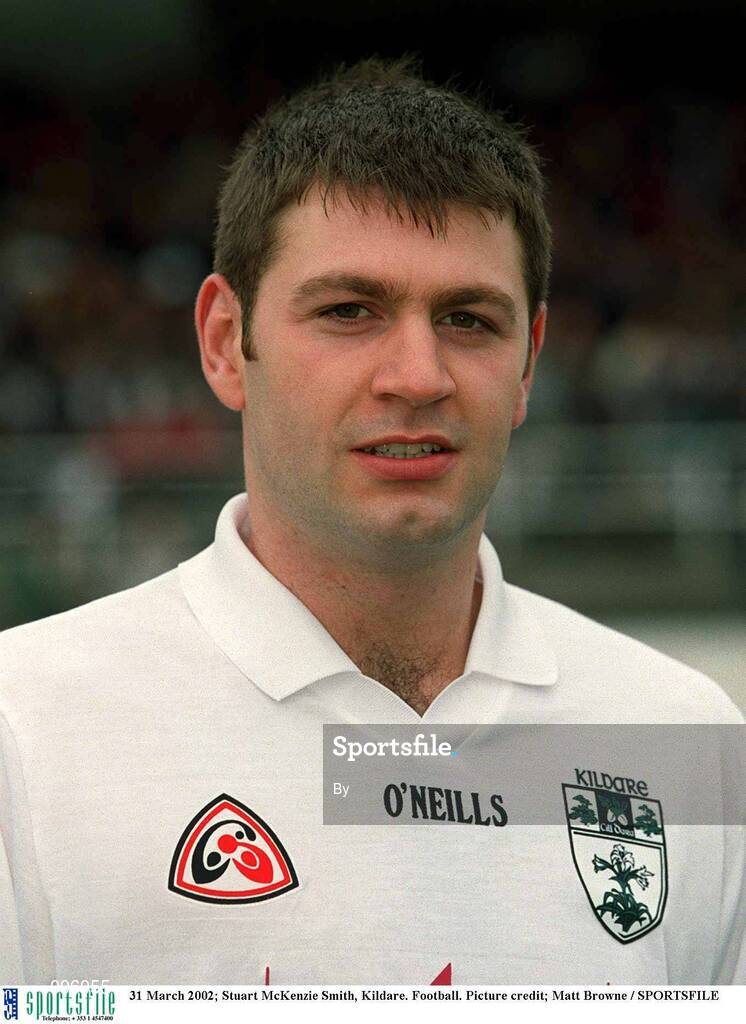 31 March 2002; Stuart McKenzie Smith, Kildare. Football. Picture credit; Matt Browne / SPORTSFILE