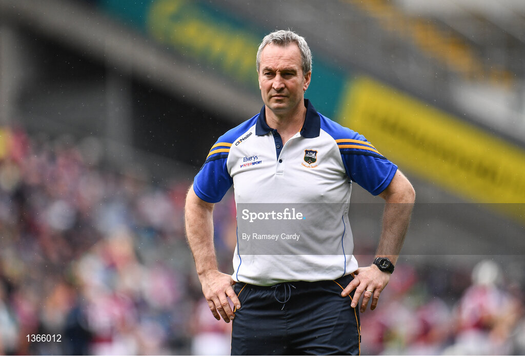 6 August 2017; Tipperary manager Michael Ryan  during the GAA Hurling All-Ireland Senior Championship Semi-Final match between Galway and Tipperary at Croke Park in Dublin. Photo by Ramsey Cardy/Sportsfile