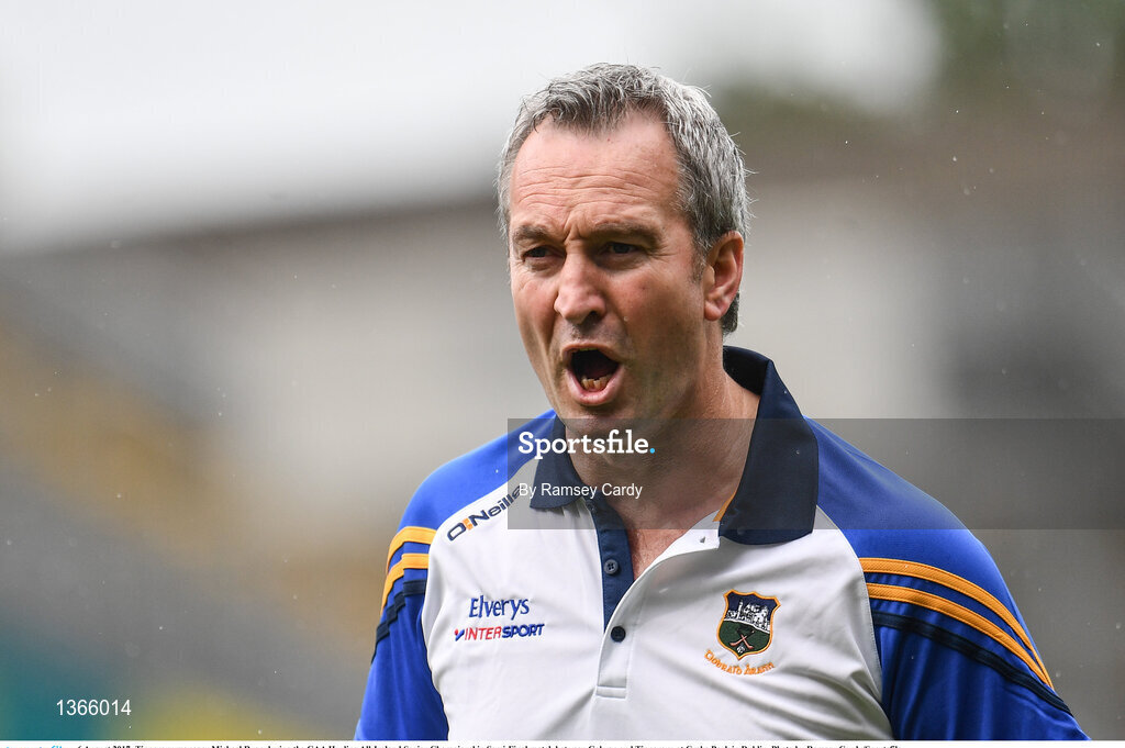 6 August 2017; Tipperary manager Michael Ryan during the GAA Hurling All-Ireland Senior Championship Semi-Final match between Galway and Tipperary at Croke Park in Dublin. Photo by Ramsey Cardy/Sportsfile