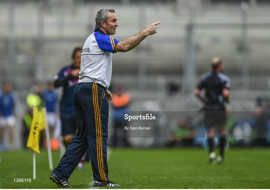 6 August 2017; Tipperary manager Michael Ryan during the GAA Hurling All-Ireland Senior Championship Semi-Final match between Galway and Tipperary at Croke Park in Dublin. Photo by Sam Barnes/Sportsfile