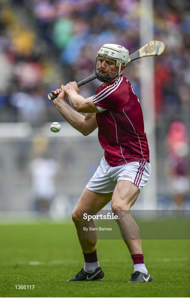 6 August 2017; Joe Canning of Galway scores a free during the GAA Hurling All-Ireland Senior Championship Semi-Final match between Galway and Tipperary at Croke Park in Dublin. Photo by Sam Barnes/Sportsfile