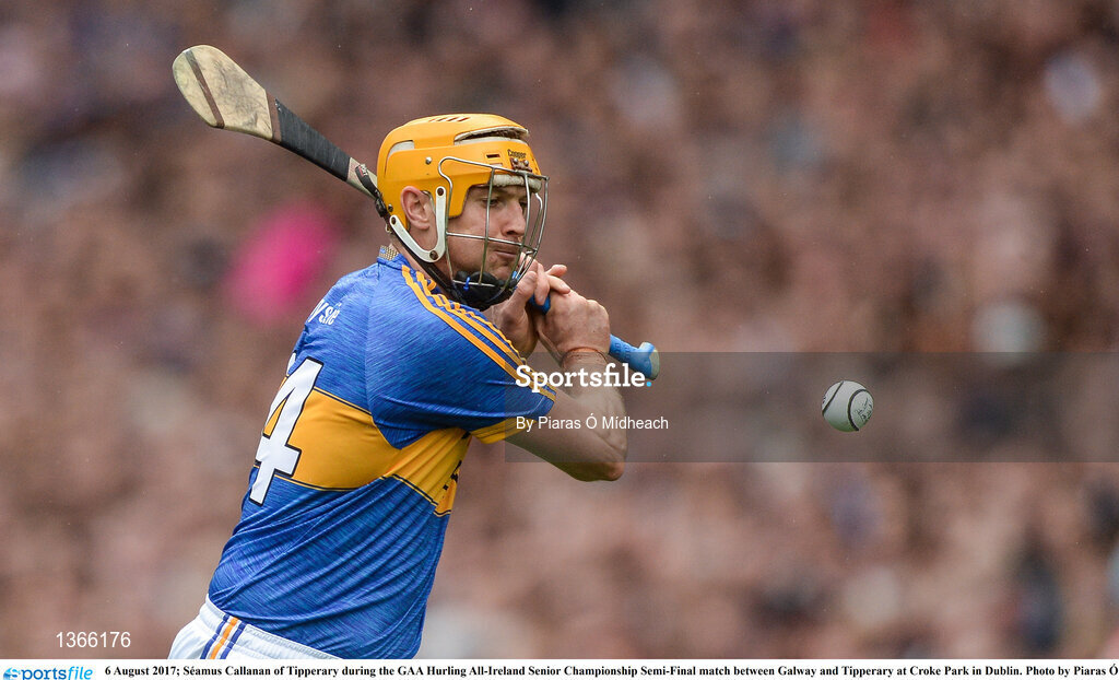 6 August 2017; Séamus Callanan of Tipperary during the GAA Hurling All-Ireland Senior Championship Semi-Final match between Galway and Tipperary at Croke Park in Dublin. Photo by Piaras Ó Mídheach/Sportsfile
