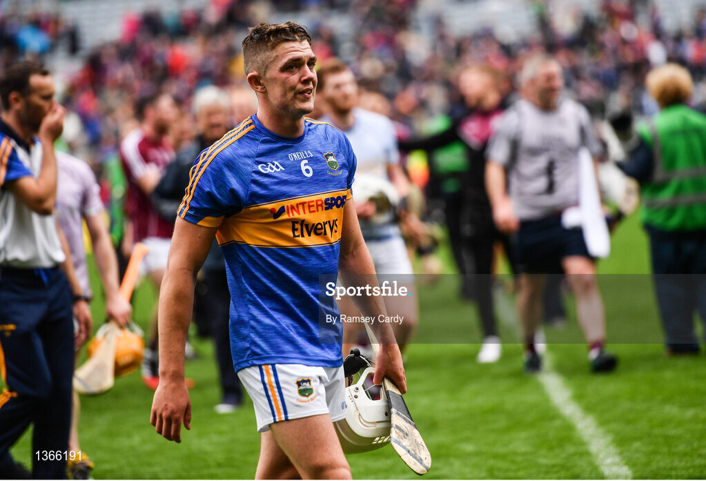 6 August 2017; Ronan Maher of Tipperary leaves the pitch following the GAA Hurling All-Ireland Senior Championship Semi-Final match between Galway and Tipperary at Croke Park in Dublin. Photo by Ramsey Cardy/Sportsfile