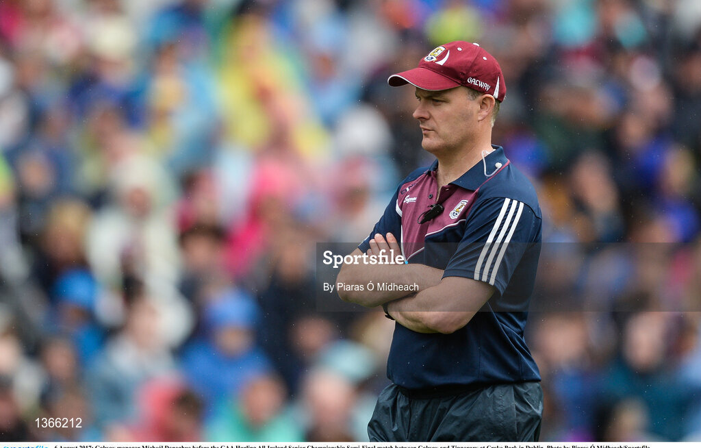 6 August 2017; Galway manager Mícheál Donoghue before the GAA Hurling All-Ireland Senior Championship Semi-Final match between Galway and Tipperary at Croke Park in Dublin. Photo by Piaras Ó Mídheach/Sportsfile