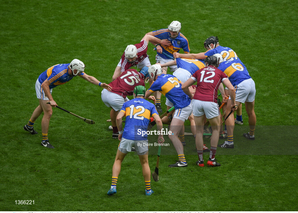 6 August 2017; A general view of the action during the GAA Hurling All-Ireland Senior Championship Semi-Final match between Galway and Tipperary at Croke Park in Dublin. Photo by Daire Brennan/Sportsfile