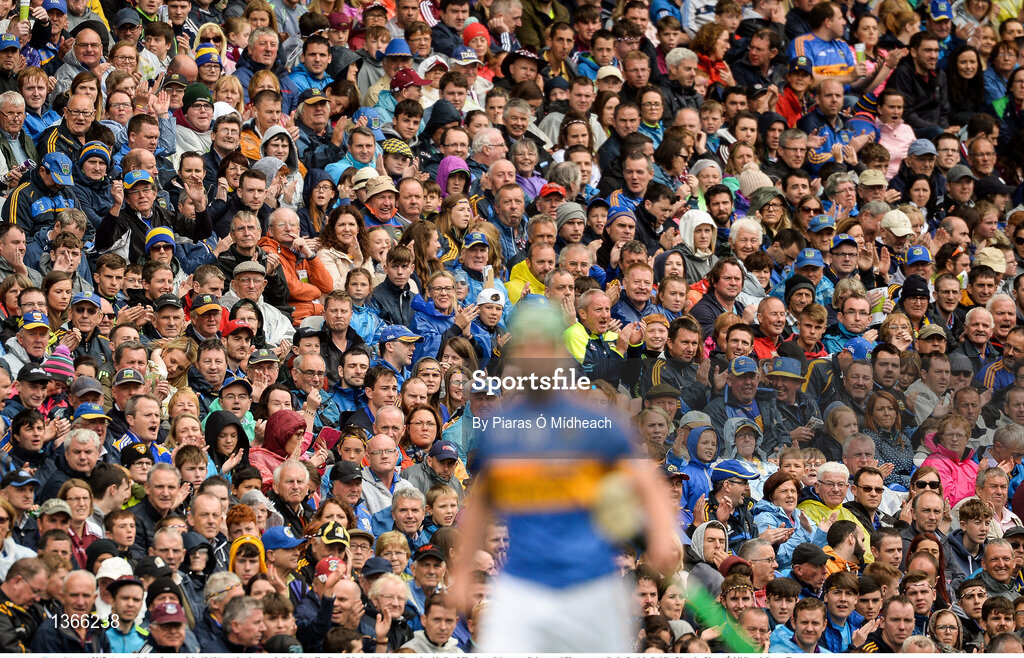 6 August 2017; A general view of some of the 68,184 people who attended the GAA Hurling All-Ireland Senior Championship Semi-Final match between Galway and Tipperary at Croke Park in Dublin. Photo by Piaras Ó Mídheach/Sportsfile