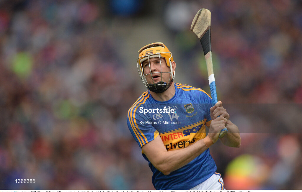 6 August 2017; Séamus Callanan of Tipperary during the GAA Hurling All-Ireland Senior Championship Semi-Final match between Galway and Tipperary at Croke Park in Dublin. Photo by Piaras Ó Mídheach/Sportsfile