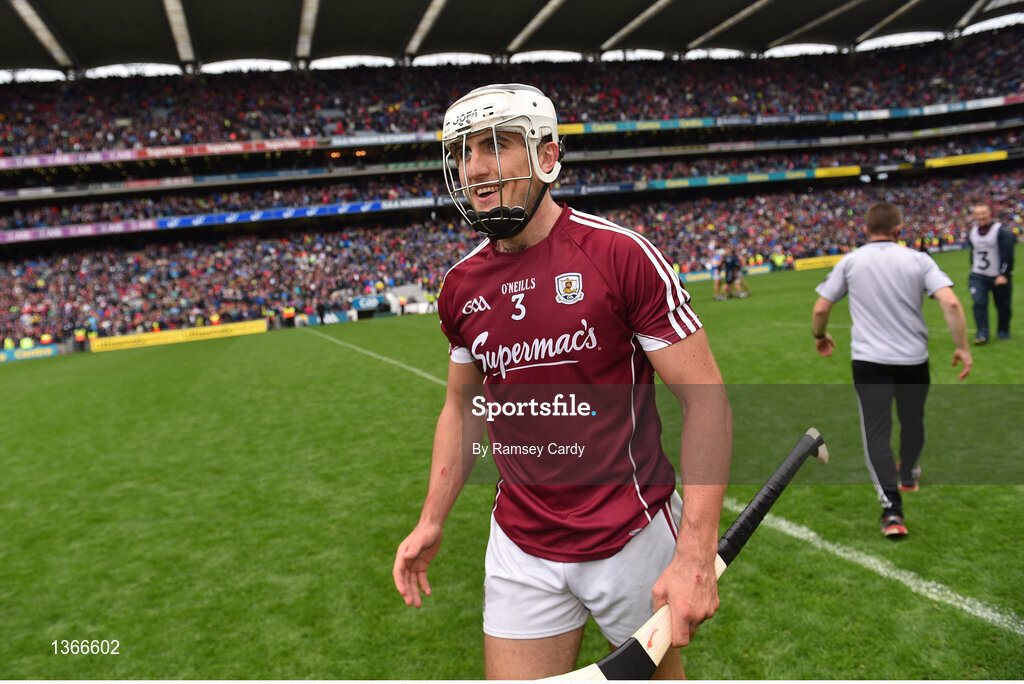 6 August 2017; Daithi Burke of Galway following the GAA Hurling All-Ireland Senior Championship Semi-Final match between Galway and Tipperary at Croke Park in Dublin. Photo by Ramsey Cardy/Sportsfile