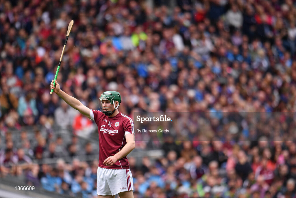 6 August 2017; Cathal Mannion of Galway during the GAA Hurling All-Ireland Senior Championship Semi-Final match between Galway and Tipperary at Croke Park in Dublin. Photo by Ramsey Cardy/Sportsfile
