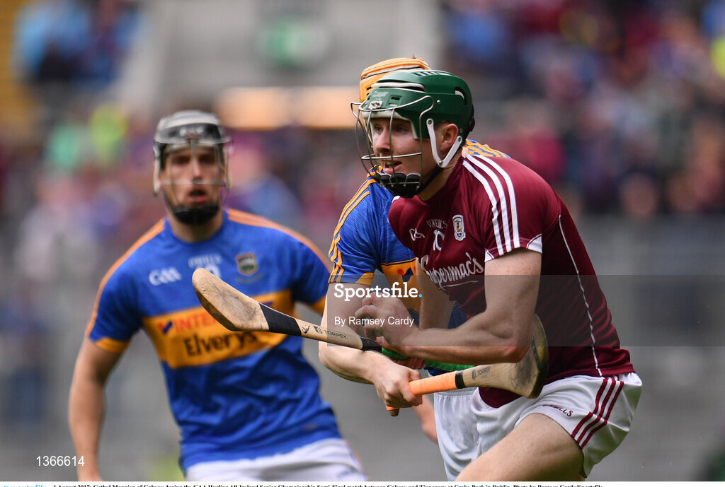 6 August 2017; Cathal Mannion of Galway during the GAA Hurling All-Ireland Senior Championship Semi-Final match between Galway and Tipperary at Croke Park in Dublin. Photo by Ramsey Cardy/Sportsfile