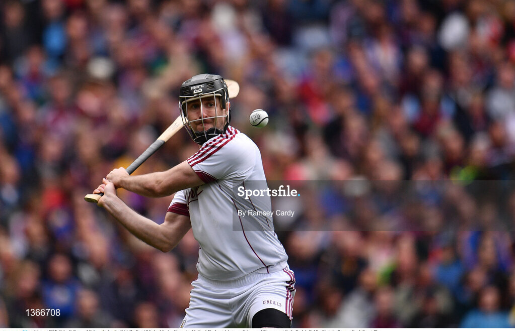 6 August 2017; Colm Callanan of Galway during the GAA Hurling All-Ireland Senior Championship Semi-Final match between Galway and Tipperary at Croke Park in Dublin. Photo by Ramsey Cardy/Sportsfile