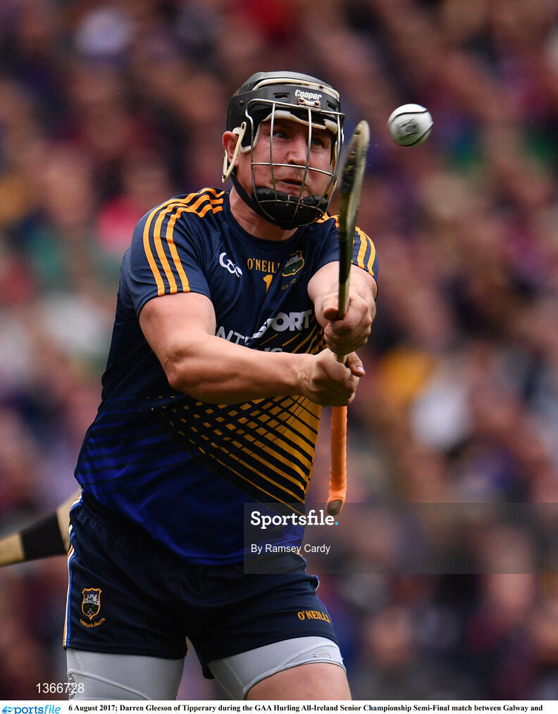 6 August 2017; Darren Gleeson of Tipperary during the GAA Hurling All-Ireland Senior Championship Semi-Final match between Galway and Tipperary at Croke Park in Dublin. Photo by Ramsey Cardy/Sportsfile
