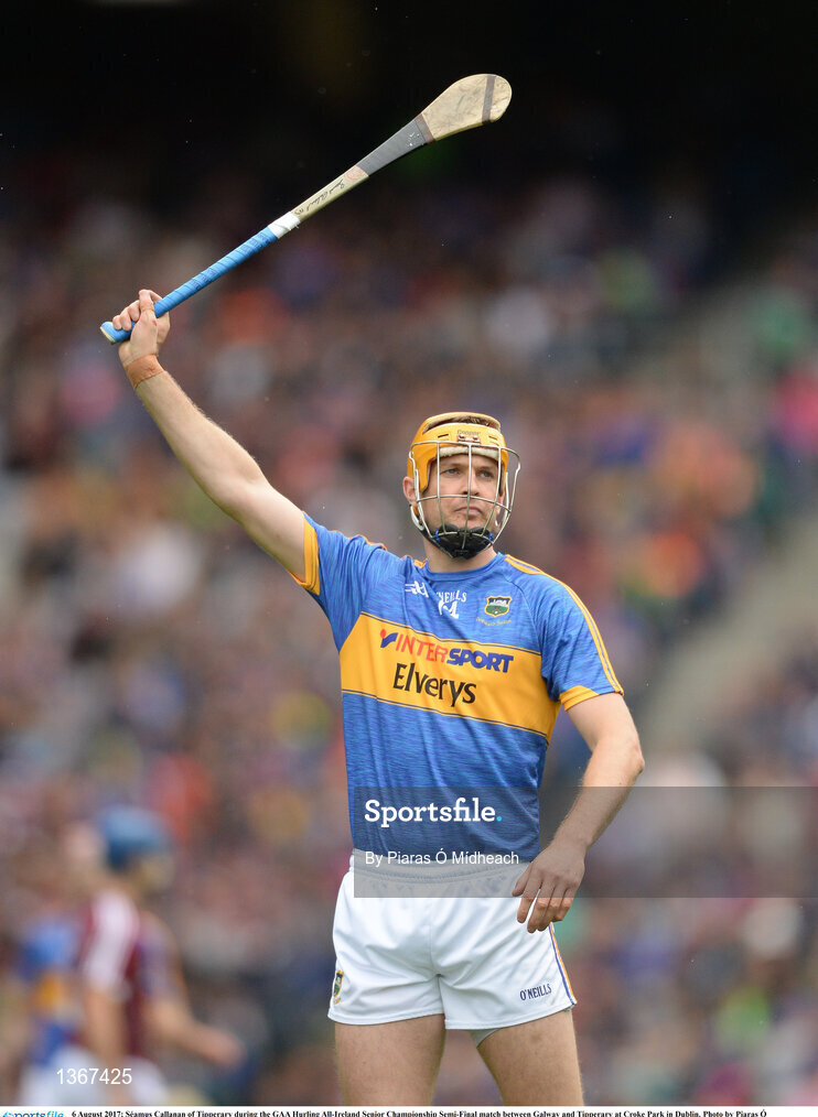 6 August 2017; Séamus Callanan of Tipperary during the GAA Hurling All-Ireland Senior Championship Semi-Final match between Galway and Tipperary at Croke Park in Dublin. Photo by Piaras Ó Mídheach/Sportsfile