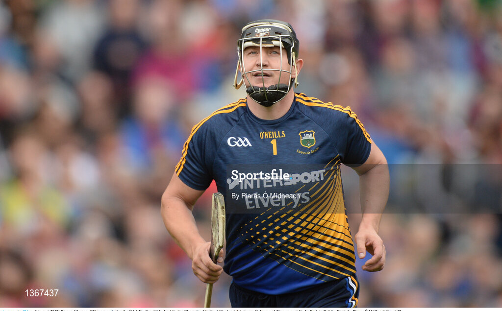 6 August 2017; Darren Gleeson of Tipperary during the GAA Hurling All-Ireland Senior Championship Semi-Final match between Galway and Tipperary at Croke Park in Dublin. Photo by Piaras Ó Mídheach/Sportsfile