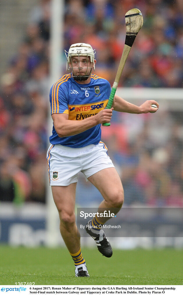 6 August 2017; Ronan Maher of Tipperary during the GAA Hurling All-Ireland Senior Championship Semi-Final match between Galway and Tipperary at Croke Park in Dublin. Photo by Piaras Ó Mídheach/Sportsfile