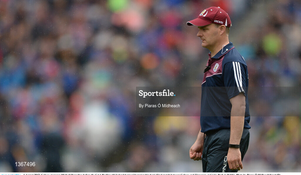 6 August 2017; Galway manager Mícheál Donoghue before the GAA Hurling All-Ireland Senior Championship Semi-Final match between Galway and Tipperary at Croke Park in Dublin. Photo by Piaras Ó Mídheach/Sportsfile